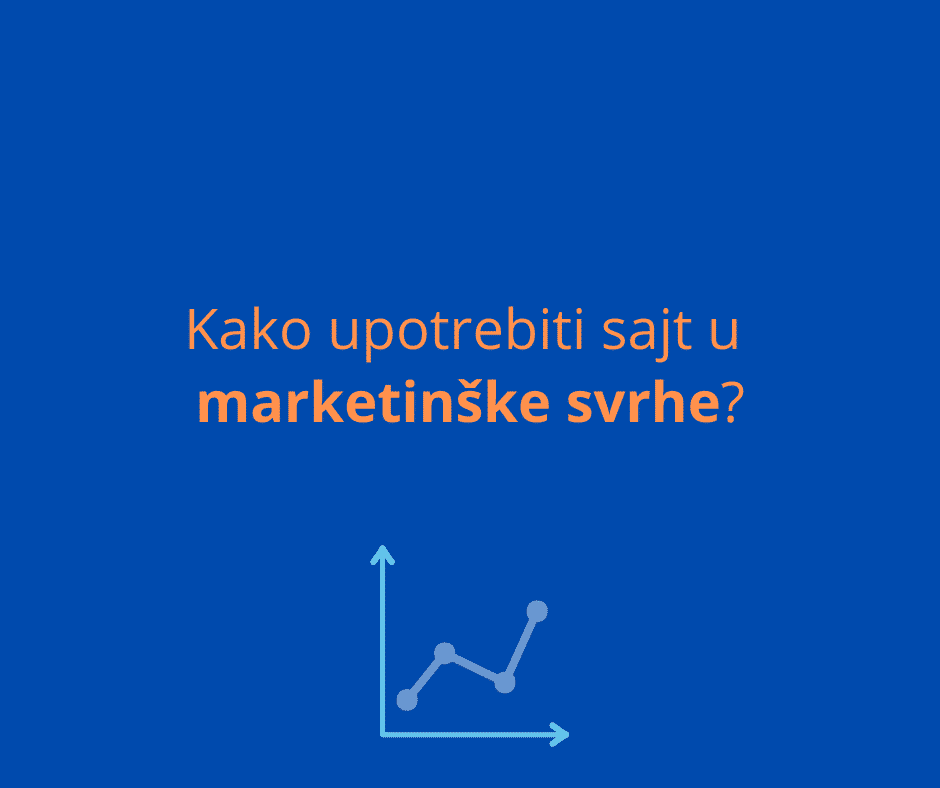 sajt u marketinške svrhe