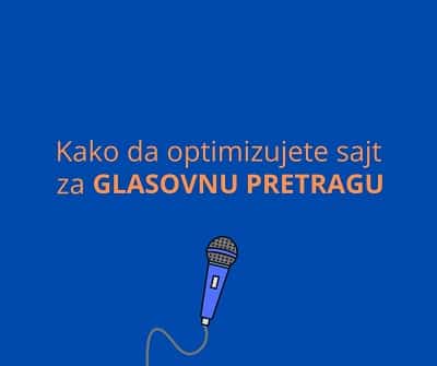 kako optimizovati sajt za glasovnu pretragu