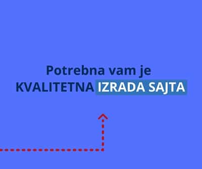 kvalitetna izrada sajta
