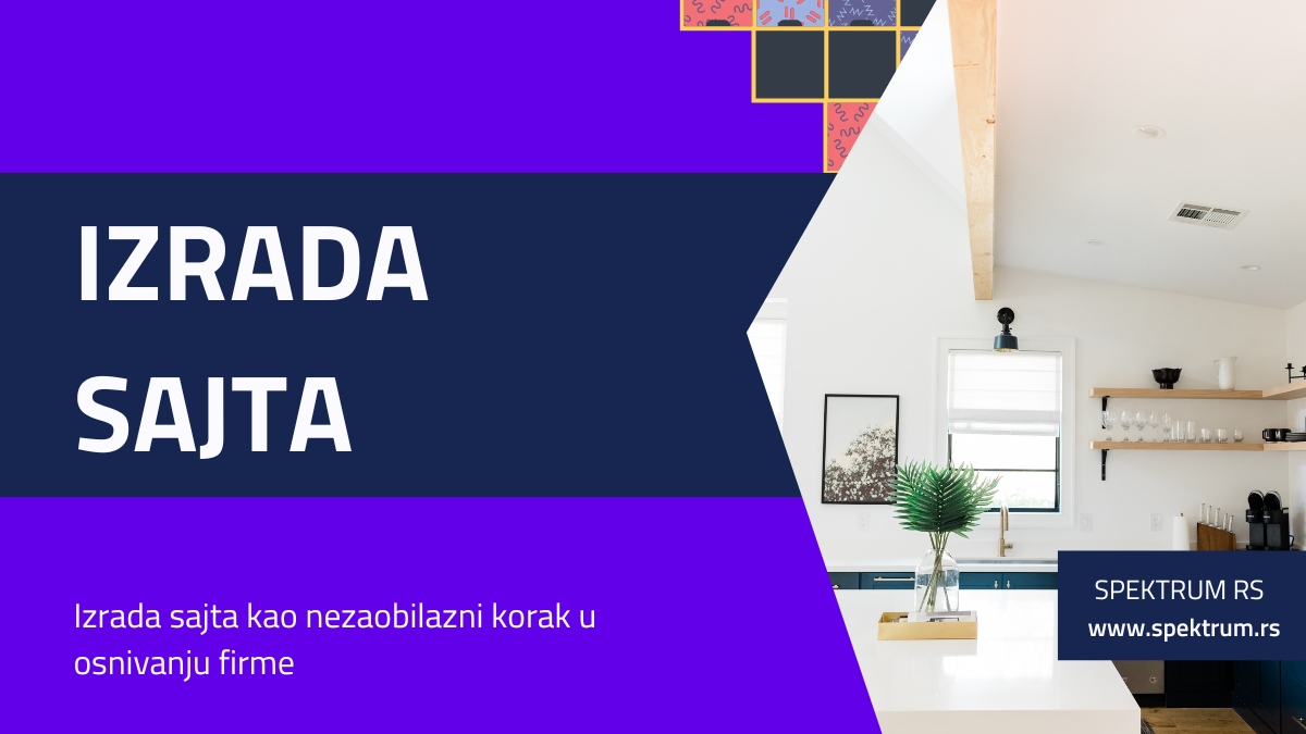 izrada sajta osnivanje firme